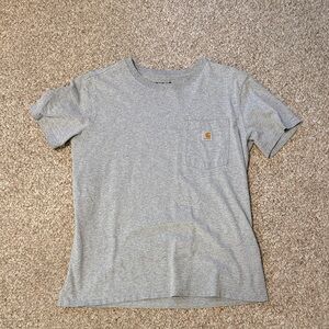 Carhartt Women’s Heather Gray Pocket Tee